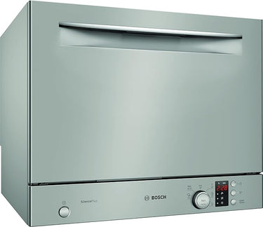 Bosch Elettrodomestici SKS62E38EU - Lavavajillas compacta, clase A, color plateado